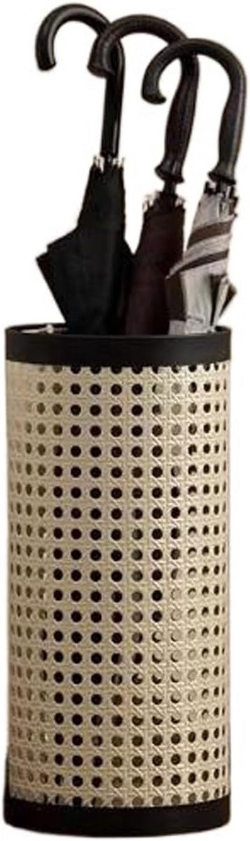 Paraplustandaard Metaal Rond - Roestbestendige Parapluhouder - 22 x 50 cm