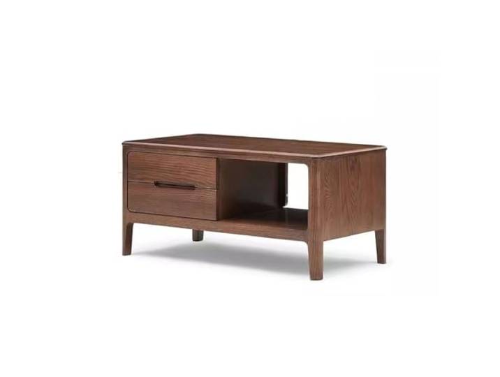 ksjdieunf Couchtisch Couchtisch aus massivem Holz, moderner, einfacher Teetisch Eiche, nordischer for kleine Wohnungen im Wohnzimmer Tische for Wohnzimmer