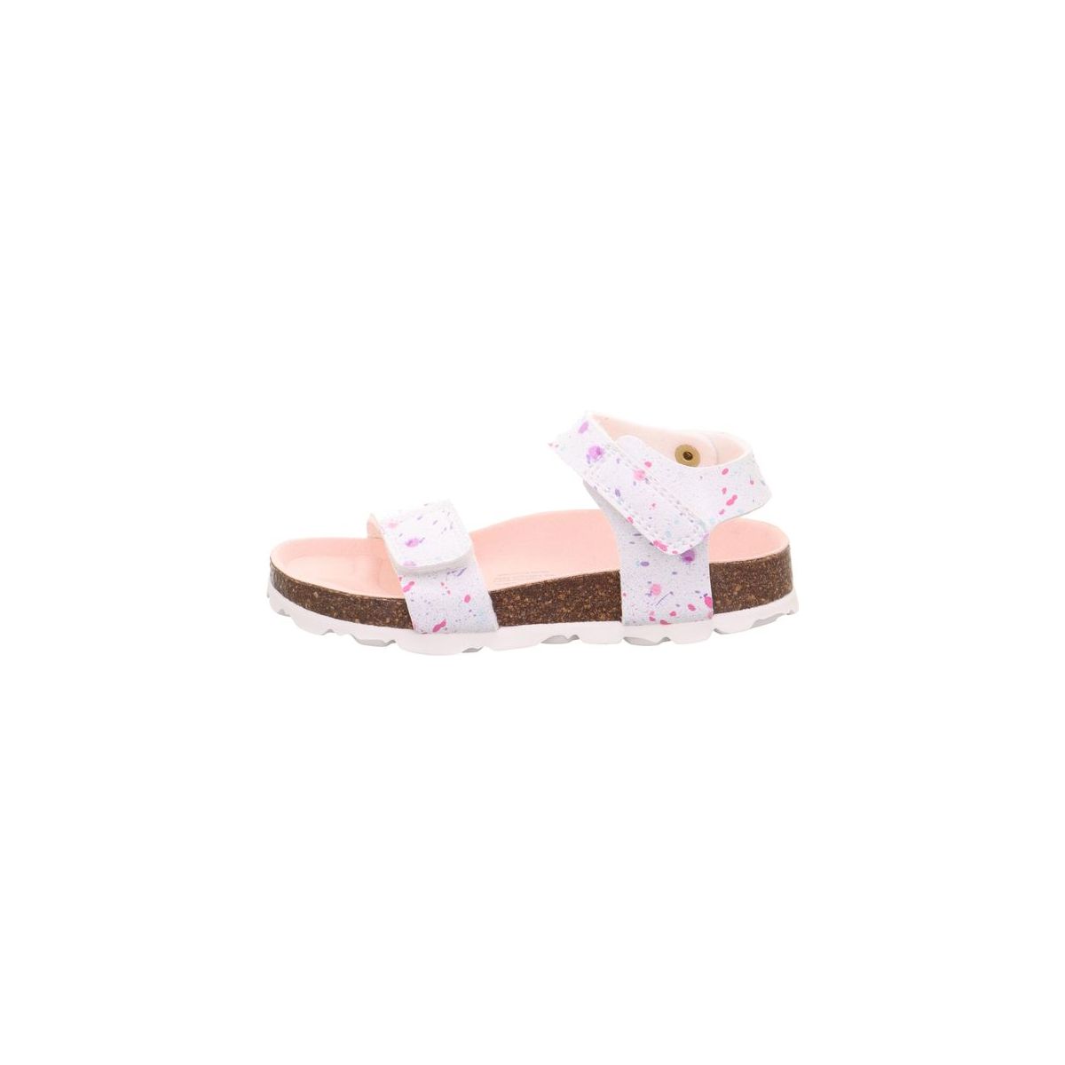 Superfit Fussbettpantoffel weiß (1050) 29 1-000123-1050-29