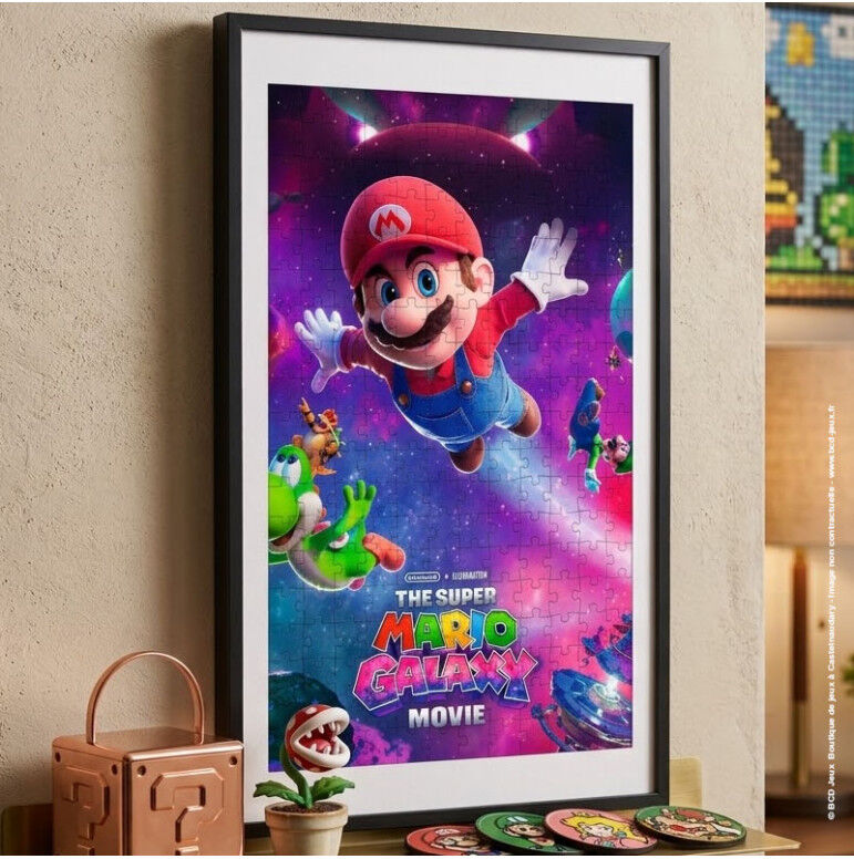 Puzzle 300 pcs XXL Les nouvelles aventures de Super Mario - Ravensburger