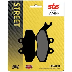 SBS Go Ahead, Bremsbeläge, (Organisch (Resin))