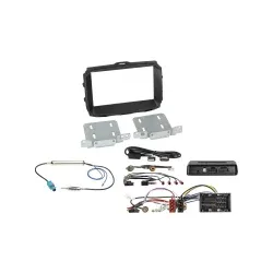 ACV Radioblende 2-DIN Radio Blende + i-dapter für Alfa Romeo Giulietta (Typ 9...