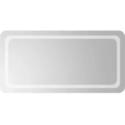 vidaXL LED-Badspiegel 50x100 cm