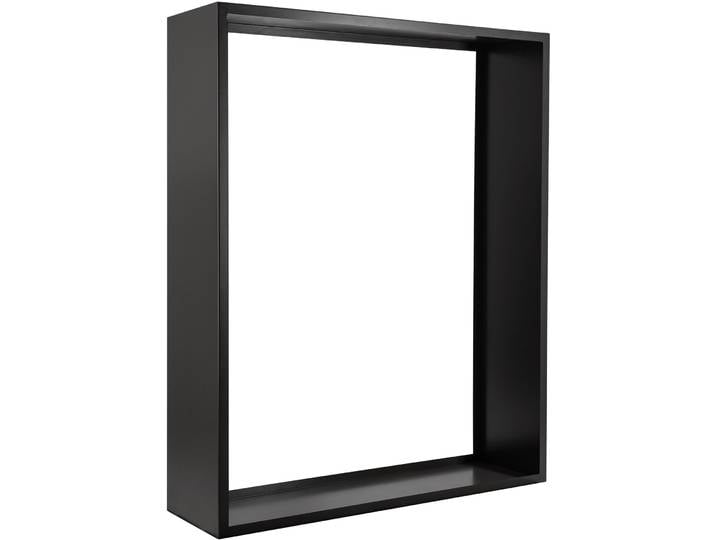 Nouvel Kaminholzregal  Nova 150 XL , Anthrazit, Stahl, 150 x 120 x 35 cm - Regal