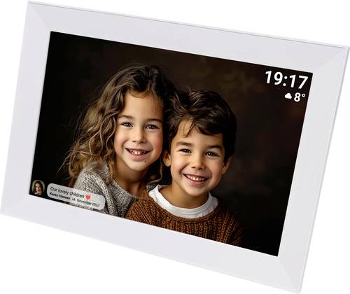 Denver Frameo PFF-1012WMK2 Digitaler Bilderrahmen 25,7 cm - Weiß