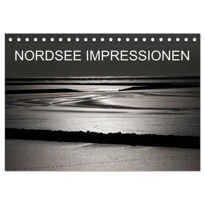 NORDSEE IMPRESSIONEN (Tischkalender 2026 DIN A5 quer), CALVENDO Monatskalender