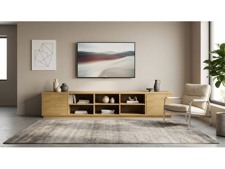 Buffet moderne sur mesure Pickawood Chêne Naturel huilé
