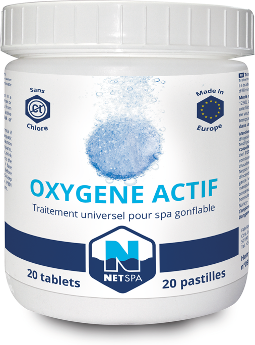 Oxygène actif pour spa NetSpa