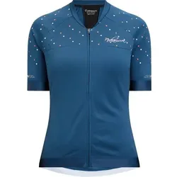 NAKAMURA Damen Shirt Da.-Fahrrad-Trikot Nina W, Größe 36 in Blau Blau