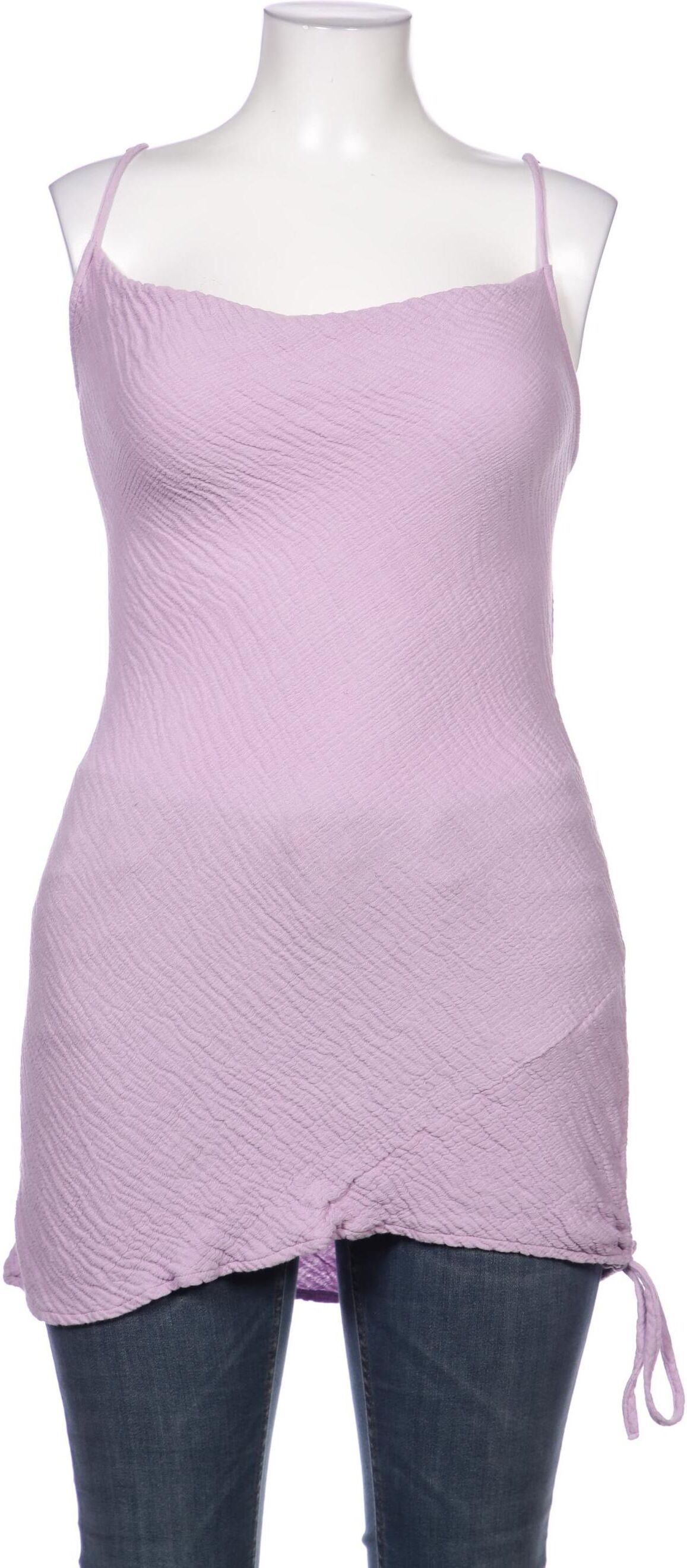 asos Curve Damen Bluse, Flieder, Gr. EU 42, Baumwolle - Second Hand
