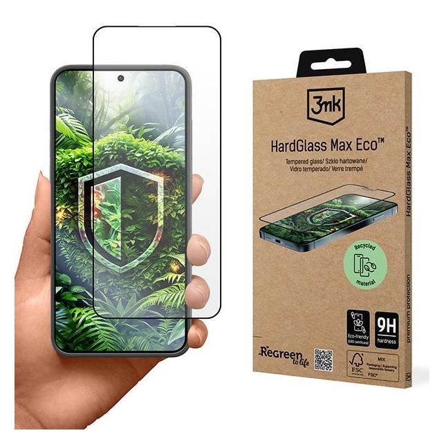 3MK HardGlass Max Eco Sam S24 GRS CU 1304127 (Samsung Galaxy S24) (W-3HgMaxEco-SaS24-0)