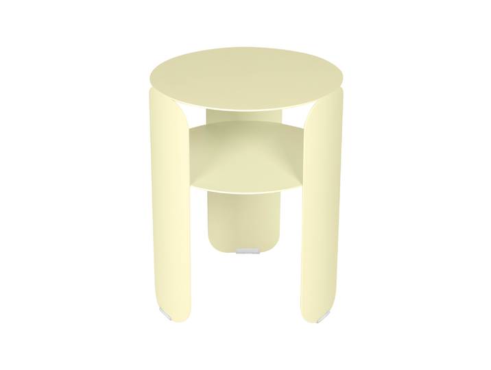 Beistelltisch, Aluminium, Ø 35 cm, 45,5 cm hoch, Modern, Fermob Bebop