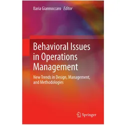 Behavioral Issues in Operations Management, Fachbücher