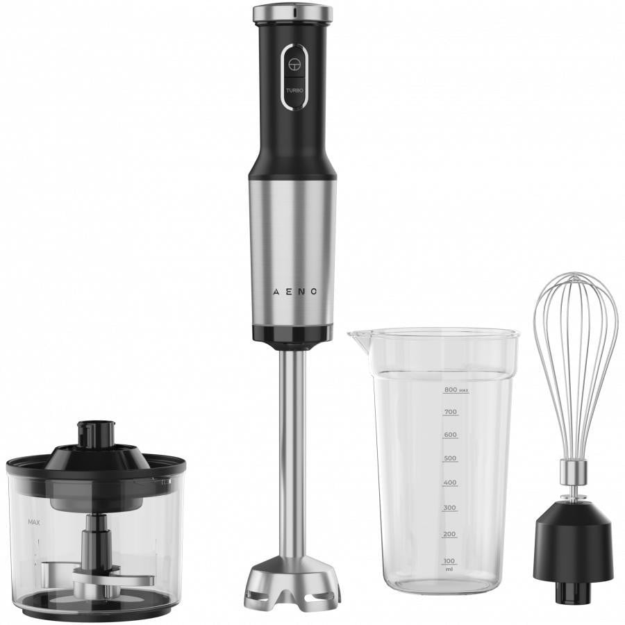 Aeno Handblender HB4, 1200W, Turbo, Zwart