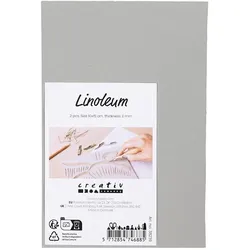 Creativ Company, Stempel, Stempel Zubehör Linoleumplatte 10 x 15 cm, 2 Stück