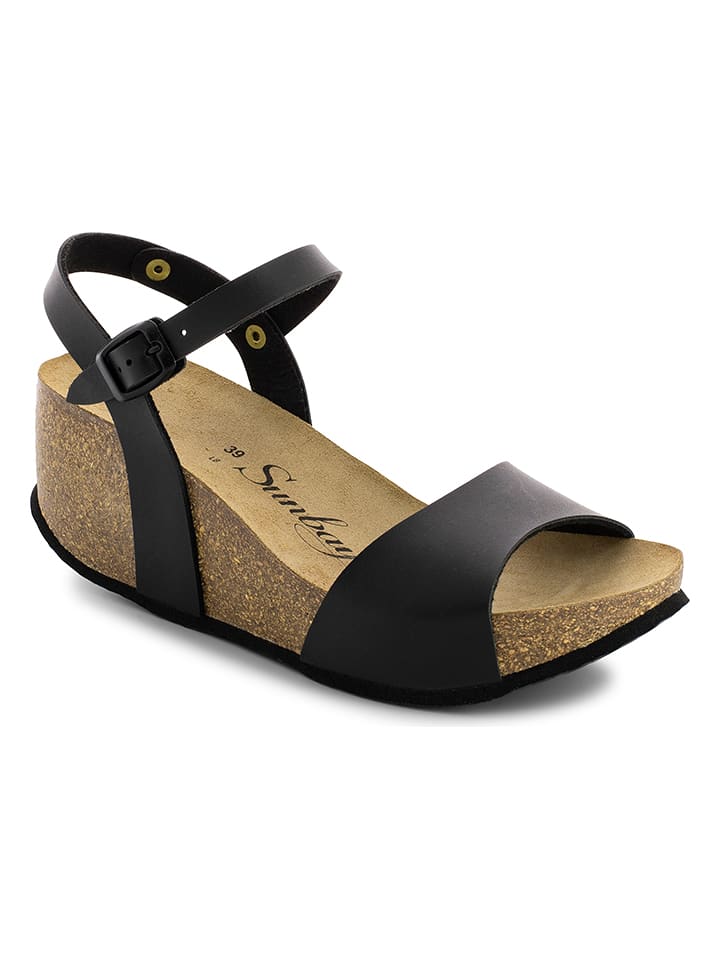 Sunbay Sandaletten "Yucca" in Schwarz - 38