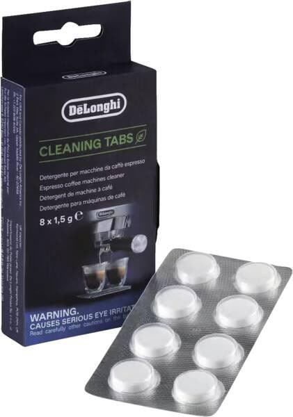 Delonghi Reinigungstabletten für Kaffee-/Espressomaschinen 8 x 1,5g