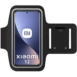 SmartFitness Xiaomi 12 Handy Sport Armband, Smartphone Sportarmband, Schwarz