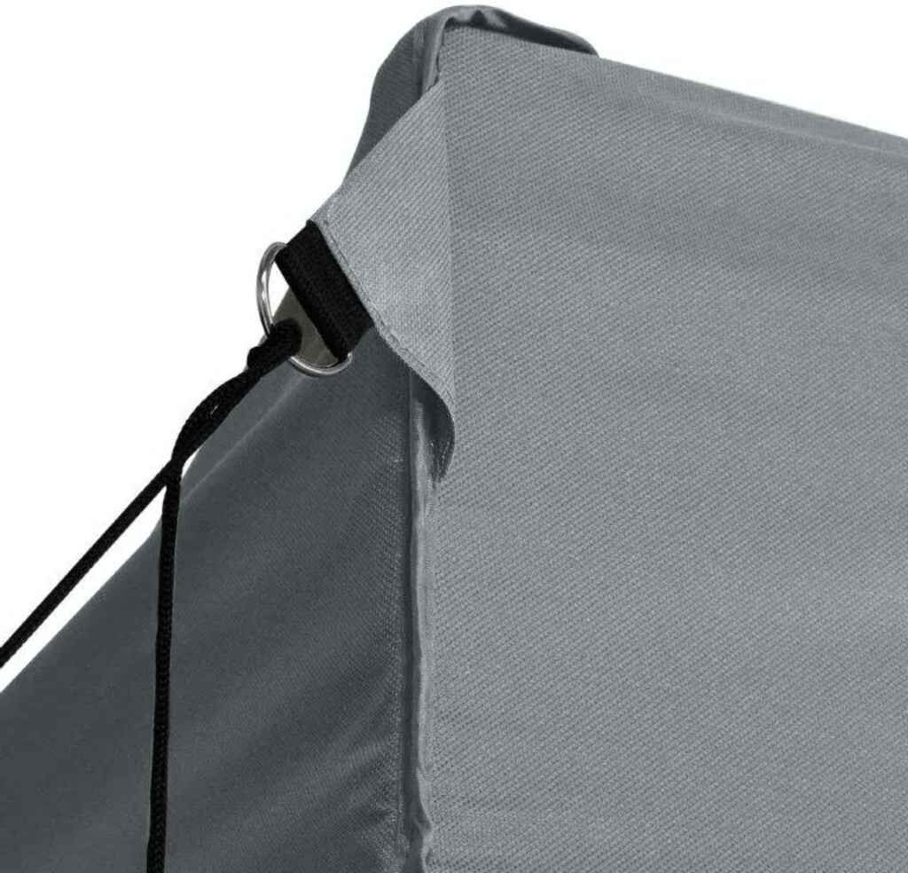 vidaXL Carpa pleglable con 3 paredes 431x291x315 cm gris antracita Antracita