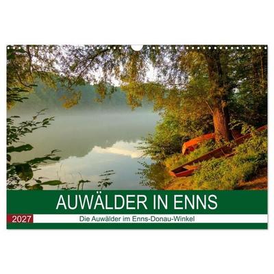 Auwälder bei Enns (Wandkalender 2027 DIN A3 quer), CALVENDO Monatskalender