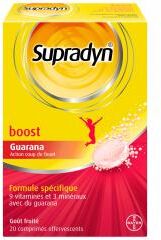 Supradyn Boost 20 Comprimés Eff. - Boîte 20 comprimés effervescents