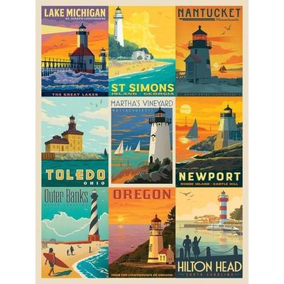 Lighthouses by Anderson Design Group 1000-Piece Puzzle