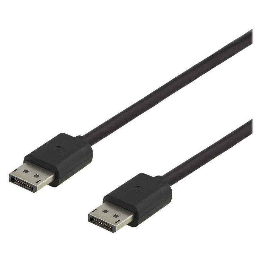 Deltaco DP8K-1015 DisplayPort-Kabel 1,5 m Schwarz (1.50 m) (DP8K-1015)