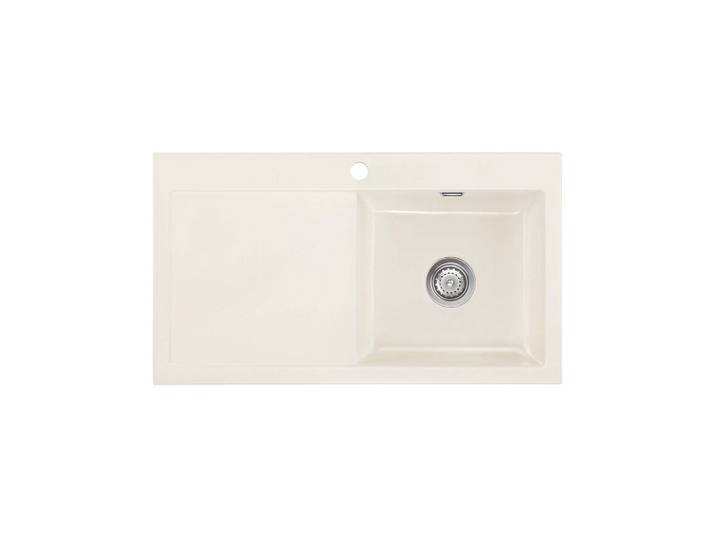 Systemceram Spüle Mera 90, Magnolie, Keramik, 90x20x51 cm, Küchen, Küchenausstattung, Küchenspülen, Keramikspüle
