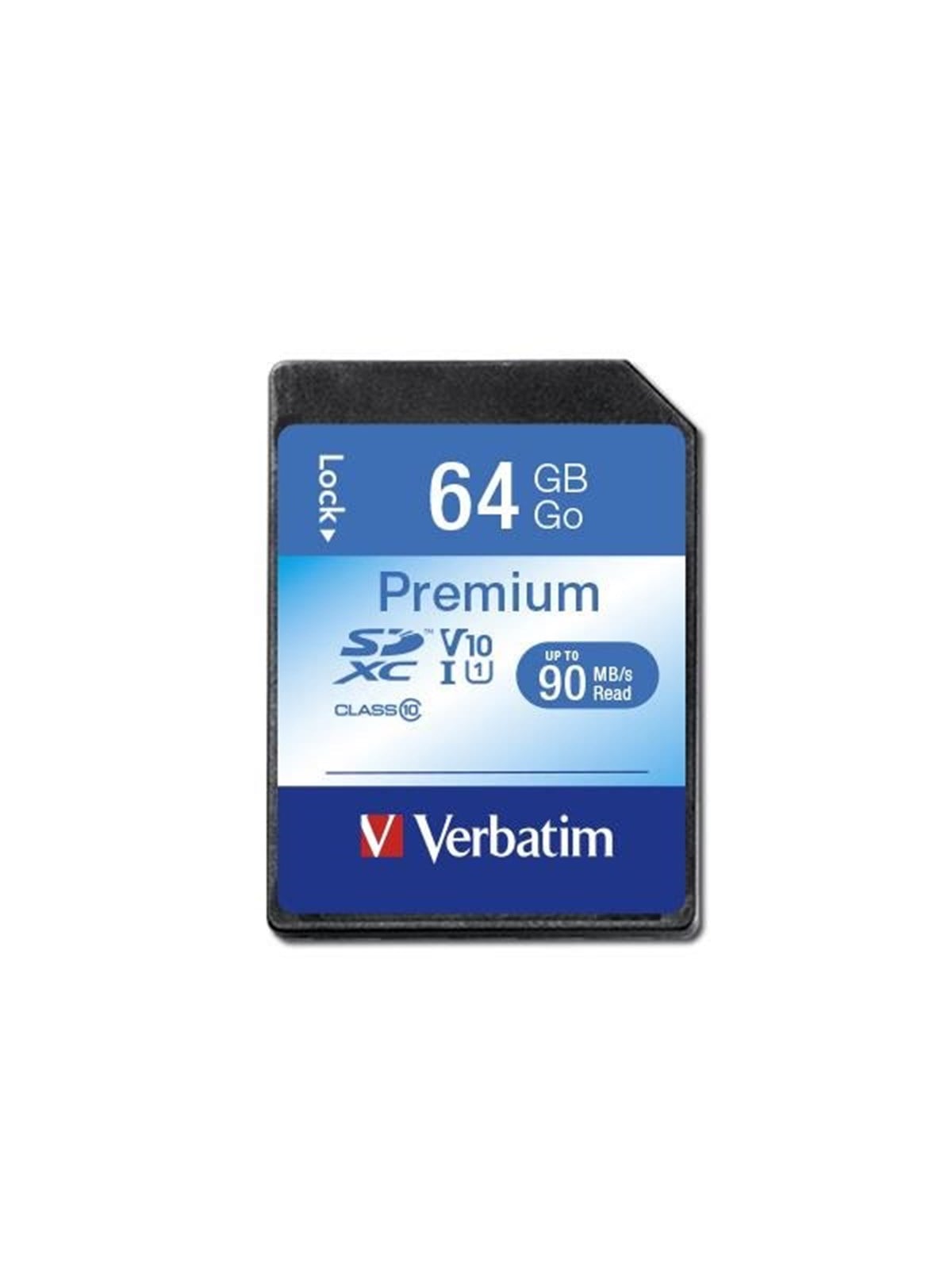 Verbatim Premium U1 SD - 90MB/s - 64GB