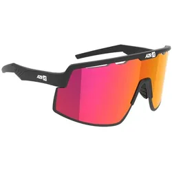 AZR, Unisex, Sportbrille, Speed RX (Matte Black, Red, Blau, Blau Eis, Cherry, Gold, Red, spiegellos), Mehrfarbig, Schwarz, Rot