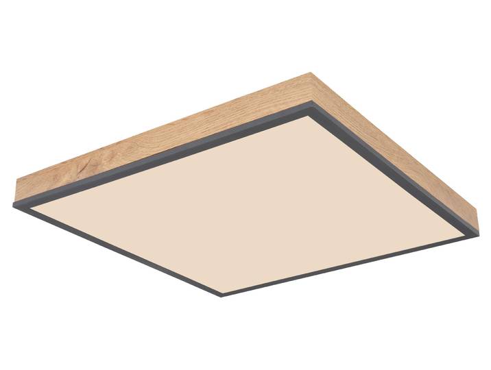 Globo Lighting Plafonnier aluminium graphite\, LED