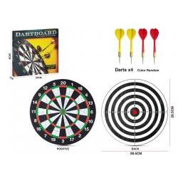 Madej Doppelseitiges Farbbox-Dartboard (78585243)