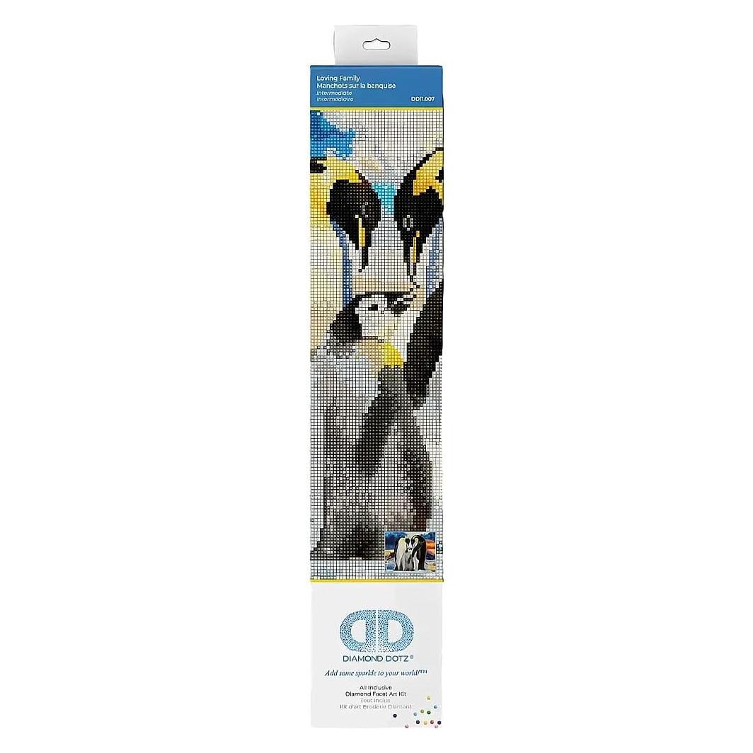 Diamond Dotz Diamond Painting Pinguin Familie (B0C6YWQP54)