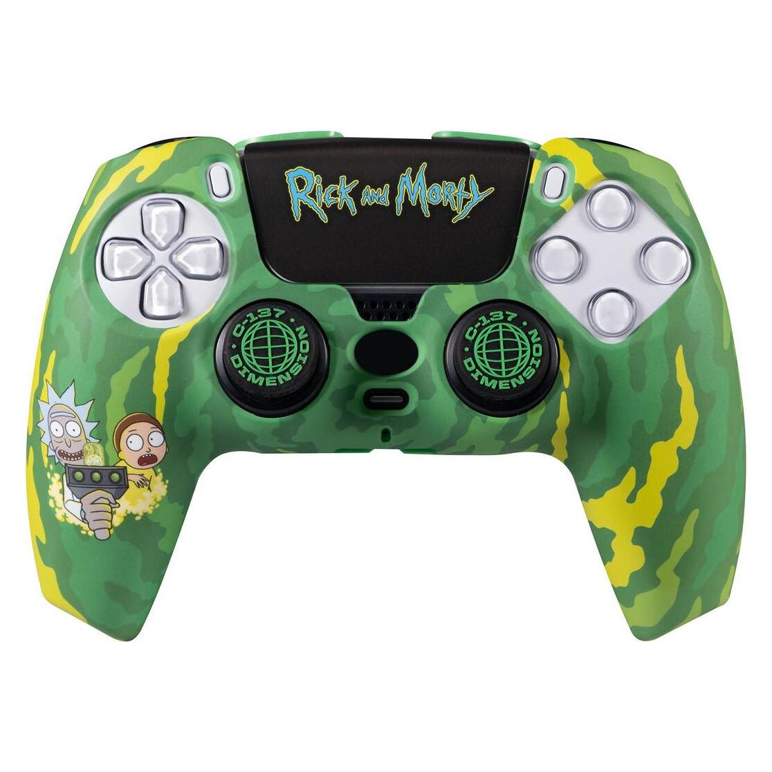 Blade Kit Funda+Grips Ps5 Rick And Morty (PS5) (RM0001)