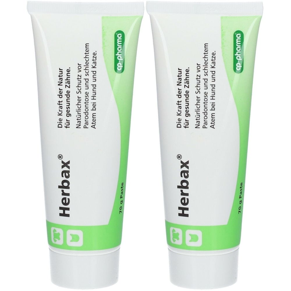 CP HERBAx Zahnpflege F.h+K x2 2x70 ml Paste