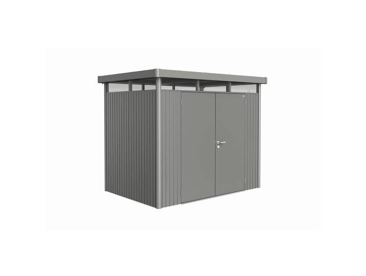 Biohort Geräteschrank, Grau, Metall, 275x222x195 cm, Freizeit & Co, Heimwerken, Werkstatteinrichtung, Werkzeugschränke