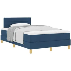 vidaXL, Boxspringbett, Qutenetta (Linien-Design) (120 x 200 cm)