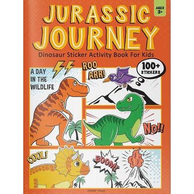 Jurassic Jamboree Dinosaur Sticker Activity Book for Kids, von Wonder House Books, Prakash Books, 978-93-6214-550-5