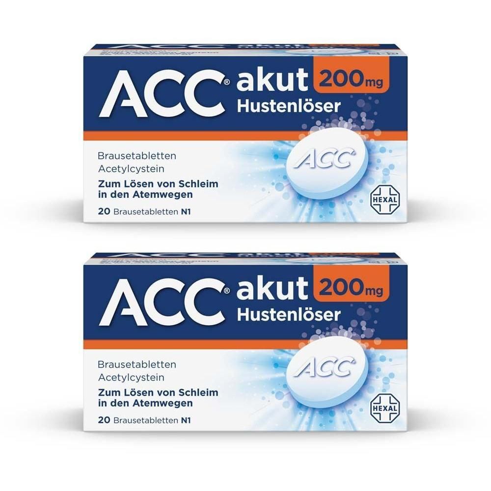 ACC akut 200 Brausetabletten 2x 2x20 St