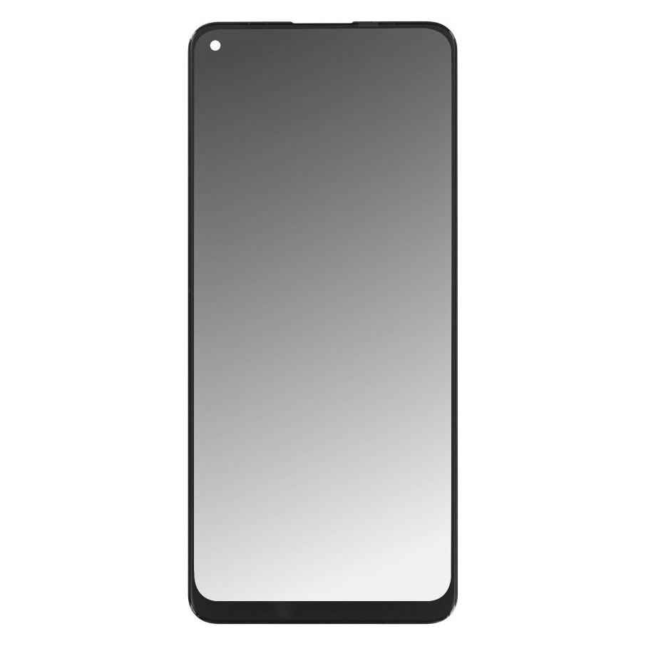 OEM Display + Rahmen für Realme 8 5G (RMX3241) schwarz (Display, Realme 8 5G) (38866624)
