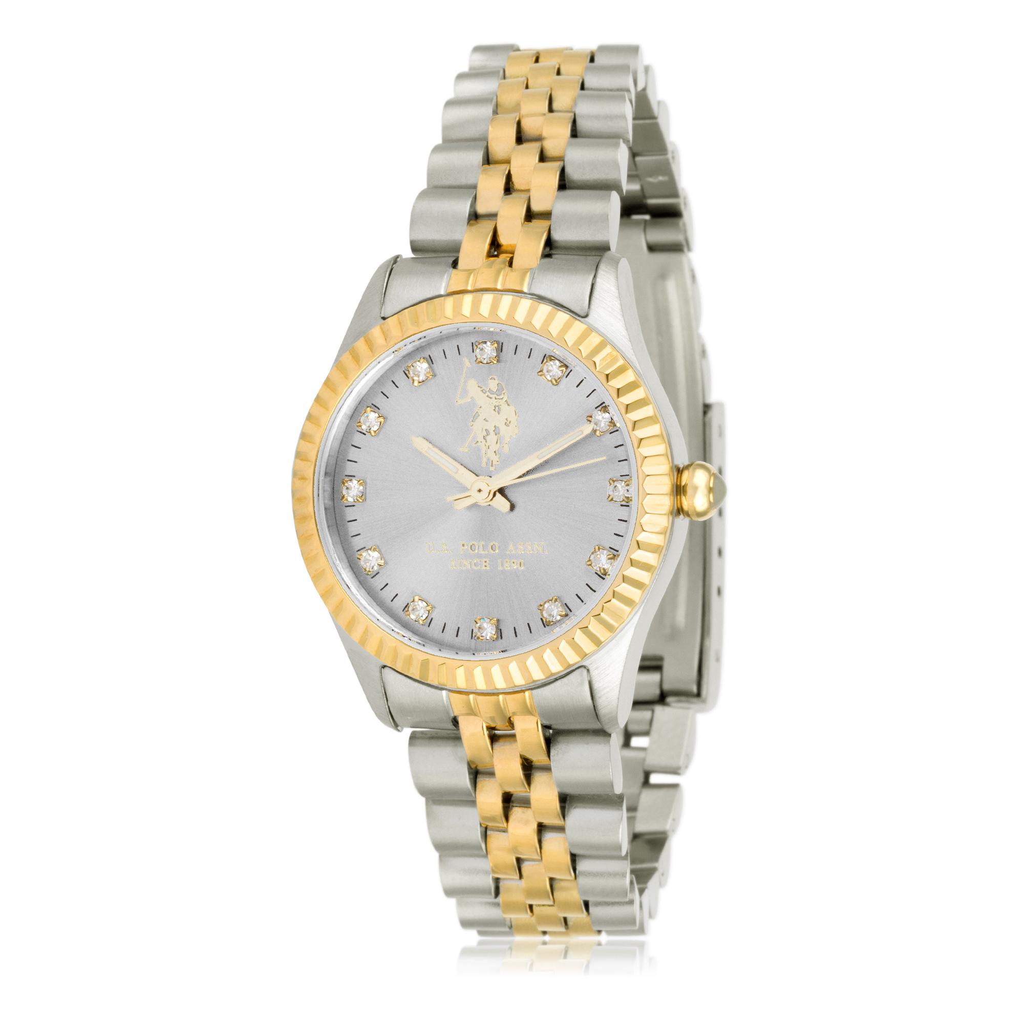 U.S. Polo Assn Azure Damenarmbanduhr - Silber
