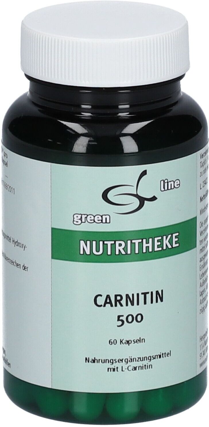 green line Carnitin 500 Kapseln 60 St