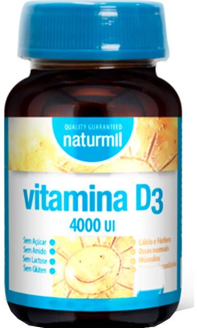 Naturmil Vitamina D3 4000ui 60 Capsulas
