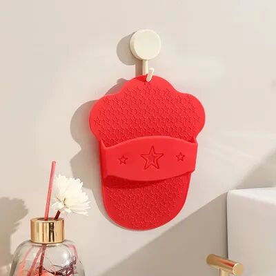USA Free Shipping Shop Gentle Body Exfoliator Pad For Smooth Skin   Exfoliating Bath Pad & Body Scrub Shower Tool red