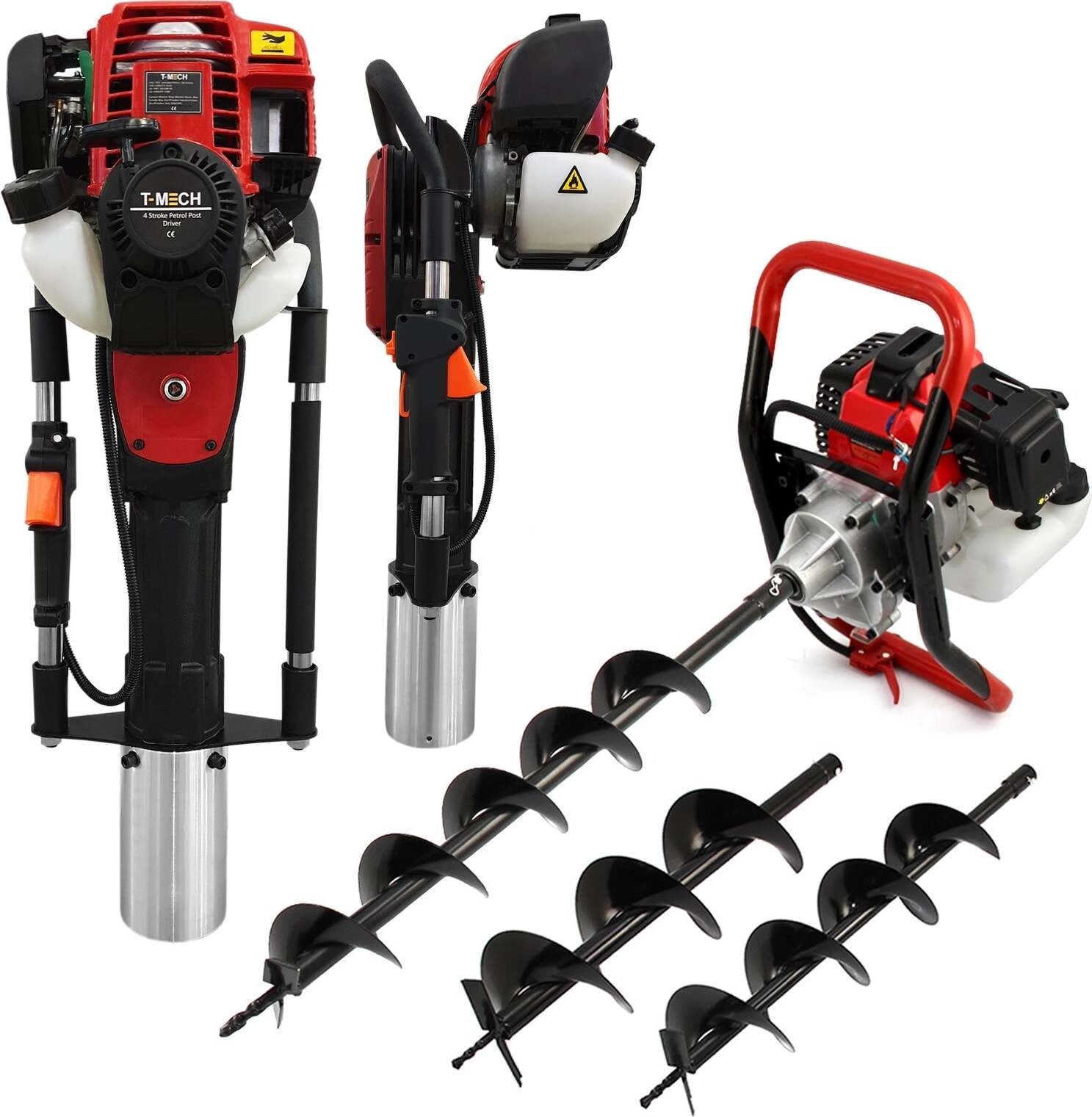 T-Mech grondboringen en 4-takt paalrammers van Monster Shop