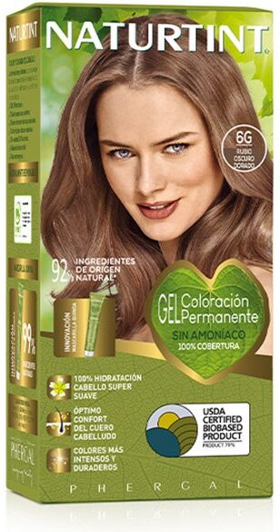 NATURTINT Tinte Permanente 6G-RUBIO OSCURO DORADO