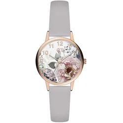 Cool Time Kids Armbanduhr  The Cool Grey Flower Power