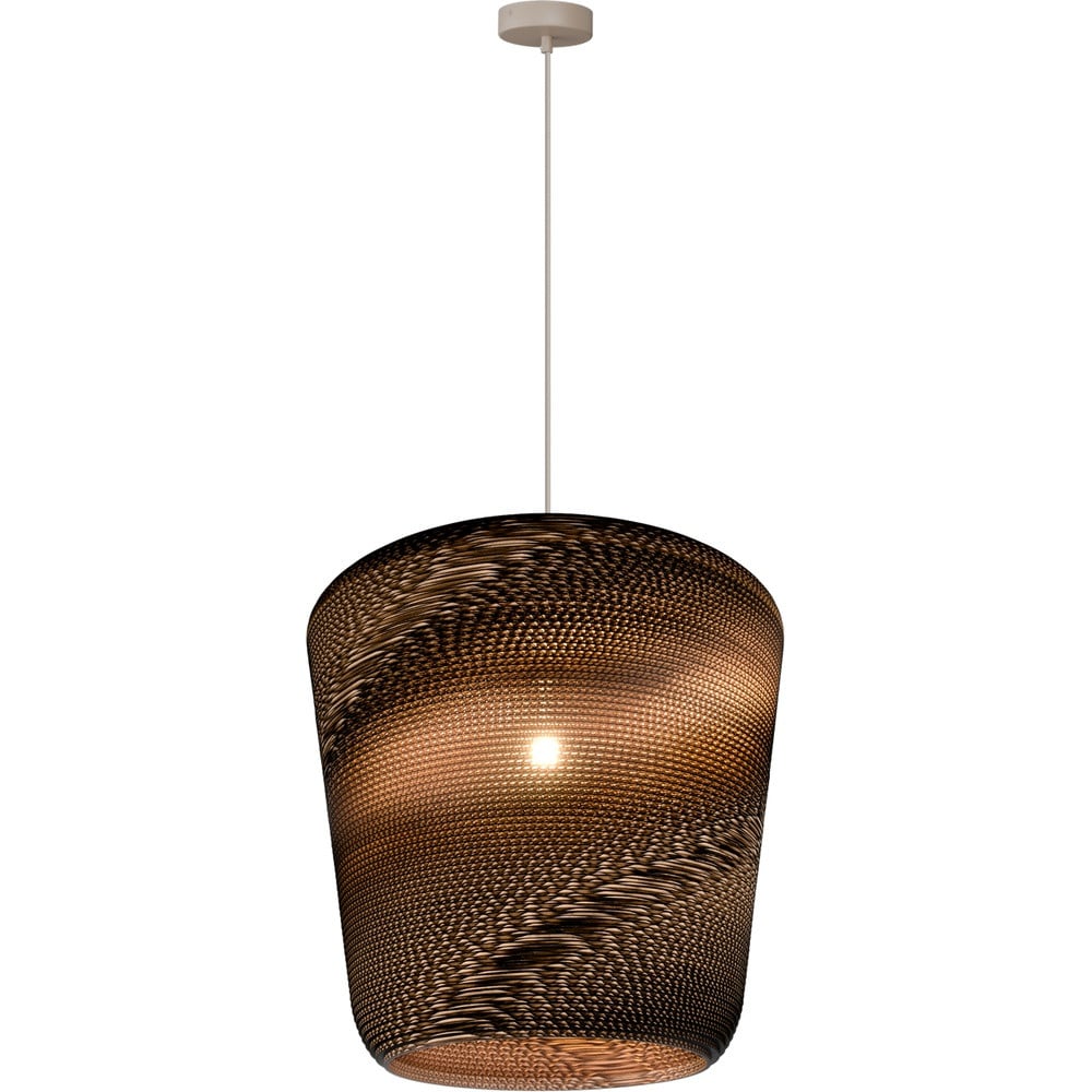 Masterlight Carta Moody Zand Hanglamp van Papier - Ø 54 cm