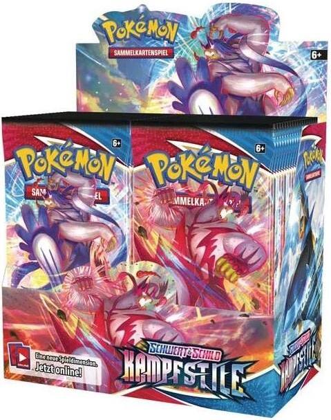 Kampfstile |36 Booster Pack, Display | Pokemon Schwert & Schild - Deutsch