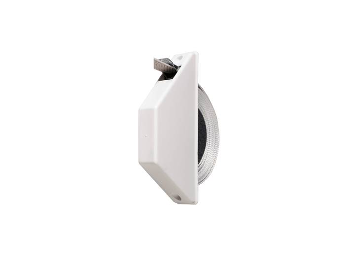 Mini-Halbeinlaß-Gurtwickler, weiss inkl. 5m Gurt, JAROLIFT